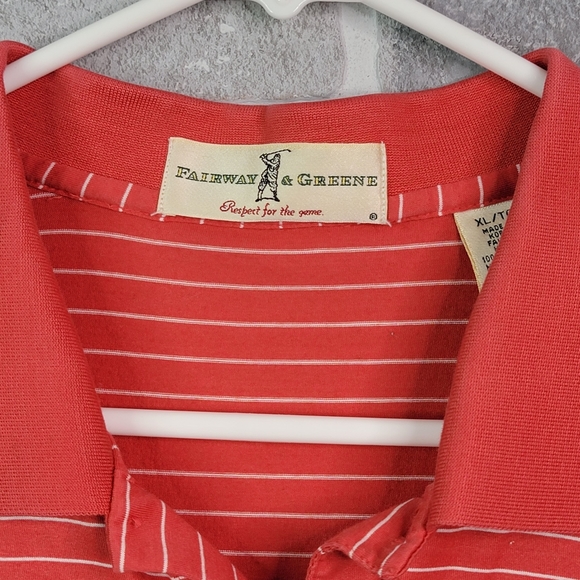 Fairway & Greene Burning Tree Club Golf Polo Casual Dress Shirt Men's Size XL - Picture 4 of 14